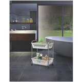 Metaltex Črn regal na koleščkih 41x52x26 cm Oslo – | Shoptok.si