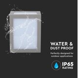  LED spoljno zidno svetlo LED/12W/230V 3000K IP65 sivo | Eponuda.com
