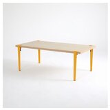 Hanah home Sto za kafu Fonissa Wooden Yellow | ePonuda.com
