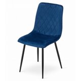  Set od 3 TURIN stolca – tamnoplavi baršun | shoptok.hr