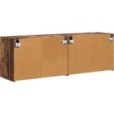 TV stenska omara 2 pcs Dimljeni oreh 59,5 x 31 x 40 cm, (5000092262) | Shoptok.si
