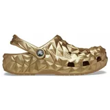 Crocs Cls metallic geometric clog Gold