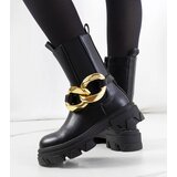Gemre Black ankle boots Croydon | shoptok.hr