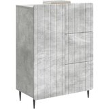  Kreveta Betonska siva 66 x 34,5 x 91,5 cm Konstruirano drvo | Eponuda.com