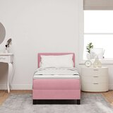  Krevet s dušekom Roze 80x200 cm Baršun | shoptok.hr
