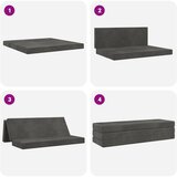 SOFA na razvlačenje 200 x 67 x 45 cm Tamnosiva | Shoptok.si