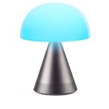 Lexon MINA L AUDIO prijenosna lampa s Bluetooth zvučnikom METALIK | shoptok.hr