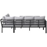Ambia Garden JEDILNA LOUNGE GARNITURA tkanina aluminij | Shoptok.si