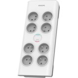Philips SPN7080WA/60 zaštita od porasta napona Bijelo 8 utičnice naizmjenične struje 2 m Cijene