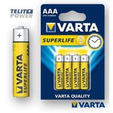 Varta superlife R3 AAA cink-karbon - cena na komad ( 1665 ) | ePonuda.com