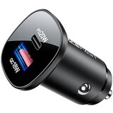 Acefast Avtopolnilec B1 mini 38W, USB + USB-C (črn), (20633233) | Shoptok.si