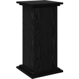 vidaXL Stalak za Prikaz s Skladištem Crni Hrast 31x30x60 cm Izrađen od Drva | shoptok.hr