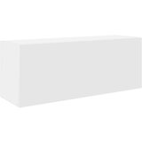 vidaXL Kopalniška stenska omarica bel 80x25x30 cm inž. les | Shoptok.si