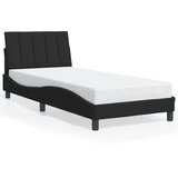  Okvir kreveta s LED-om bez madraca Hanko crni 90 x 200 cm baršunasti | Eponuda.ba