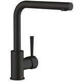 LENZ Armatura za pomivalno korito Olina (Črna, Mat, Višina: 28 cm, Medenina) Cene