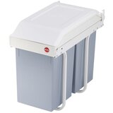 Hailo Koš za smeti za omaro Multi-Box Duo vel. L 2x14 L krem, (20722216) | Shoptok.si