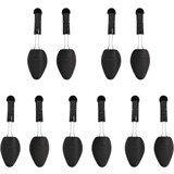 vidaXL Čevljarska kopita 5 parov črna EU 38-45 plastika | Shoptok.si