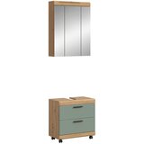 MID.YOU KOPALNICA žajbljevo zelena, hrast artisan | Shoptok.si