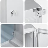  Upravljački ormar Siva 32 x 15 x 35 cm ABS plastika | shoptok.hr