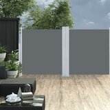 vidaXL Zložljiva stranska tenda antracitna 120x600 cm, (20966143) | Shoptok.si