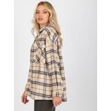 Patiskha Shirt-DN-KS-3967.92-beige | Shoptok.si