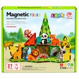 Magnetic Construction Blocks Wild Animals Jungle ZOO 27 pcs. | shoptok.hr