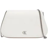 Torbice CK CURVED ON CHAIN LV04F1153G Bela