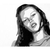  Ročno izdelana slika POP Art Kate Moss 3-delna (POP ART slike) | Shoptok.si