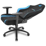 Sharkoon Gamer stolica - Skiller SGS20 Fabric Blue (podesiva visina; podesiv naslon za ruke; tkanina; čelična baza; do 120 kg) | shoptok.hr