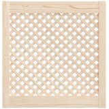  Vrata za ormarić rešetkasti dizajn 2 kom 59,5x61,5 cm borovina | Eponuda.com