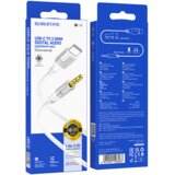 Borofone kabel BL19 Creator - 3,5 mm priključak na tip C - 1 metar bijeli | shoptok.hr