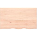 Stolna ploča 100x60x2 cm od netretirane masivne hrastovine | shoptok.hr