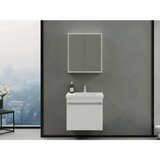 Hanah home bellezza 65 - set kupatilske nameštaja u mat beloj boji (2 komada) Cene