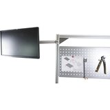 eurokraft pro Vrtljiva konzola z držalom za zaslon, za zaslone TFT, VxŠxG 125 x 125 x 600 mm | Shoptok.si