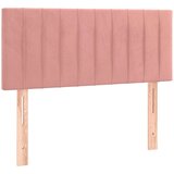  Krevet box spring s madracem LED ružičasti 120x190cm baršunasti | shoptok.hr