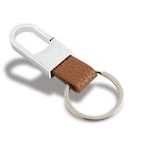 INF Usnjena verižica za ključe za avto za moške, personalizirano darilo za kovinski obroč za ključe Brown, (22104601) | Shoptok.si