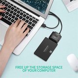 Ugreen 20611 USB 3.0 v SATA pretvorniški adapterski kabel za 2,5&quot;/3,5&quot; SATA HDD/SSD | Shoptok.si