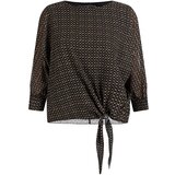 faina Bluza smeđa / crna | shoptok.hr