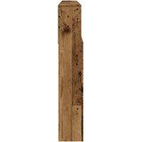  Uzglavlje s ormarićem boja starog drva 200x19x103,5 cm drveni | Eponuda.com