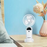 Aigostar Punjivi ručni ventilator 4W/5V 1200mAh beli | Eponuda.com