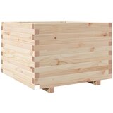 Maison Chic Vrtno cvetlično korito - Cvetlični Lonec 70x70x49,5 cm trdna borovina, (21790373) Cene