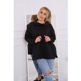 Kesi Insulated sweatshirt with side zipper black Cijene