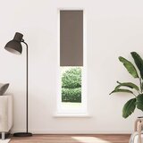 Rolo zavjesa za zamračivanje boje kave 45x210 cm Širina tkanine 40,7 cm Poliester | Shoptok.si