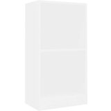 vidaXL Polica za knjige bijela 40 x 24 x 75 cm od konstruiranog drva | shoptok.hr