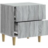  Noćni ormar Siva sonoma 43 x 34,5 x 48 cm Konstruirano drvo | Eponuda.com