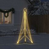 vidaXL Lučke za novoletno jelko 363 LED diod hladno tople bele 182 cm | Shoptok.si