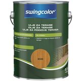 SWINGCOLOR Olje za teraso (svilnato mat, 2,5 l, barva: duglazija) | Shoptok.si