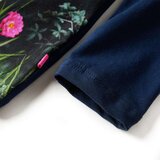  Dječja haljina s dugim rukavima modra 116 | shoptok.hr