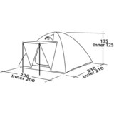  EASY CAMP Šator Garda 300 za 3 osobe Tent | Eponuda.com