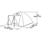 Olimp Sport EASY CAMP Šator Garda 300 za 3 osobe Tent | ePonuda.com